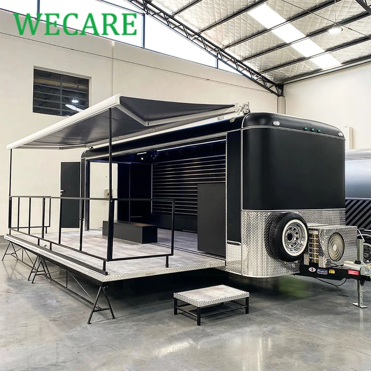 Wecare food trailer vending truck concession trailer mobile food kitchen