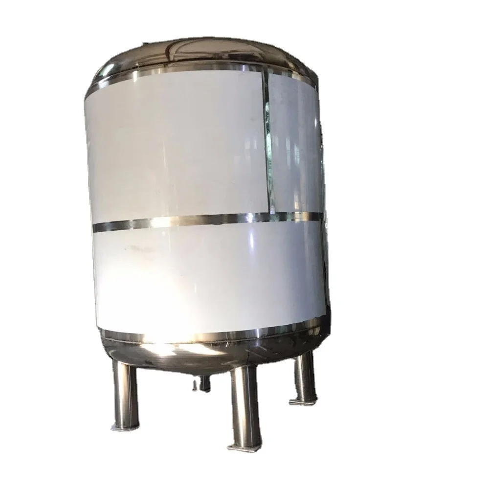 Hot water heating tank Steam heating/cold water cooling mixing tank