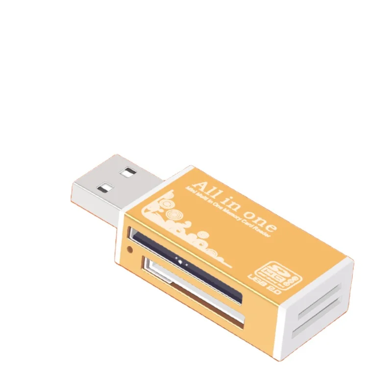  Лидер продаж 4 в 1 Многофункциональный USB 2 0 Устройство чтения карт памяти мини форма высокая скорость кард-ридер для вспышки sрeedlite M2 SD Mini DV TF