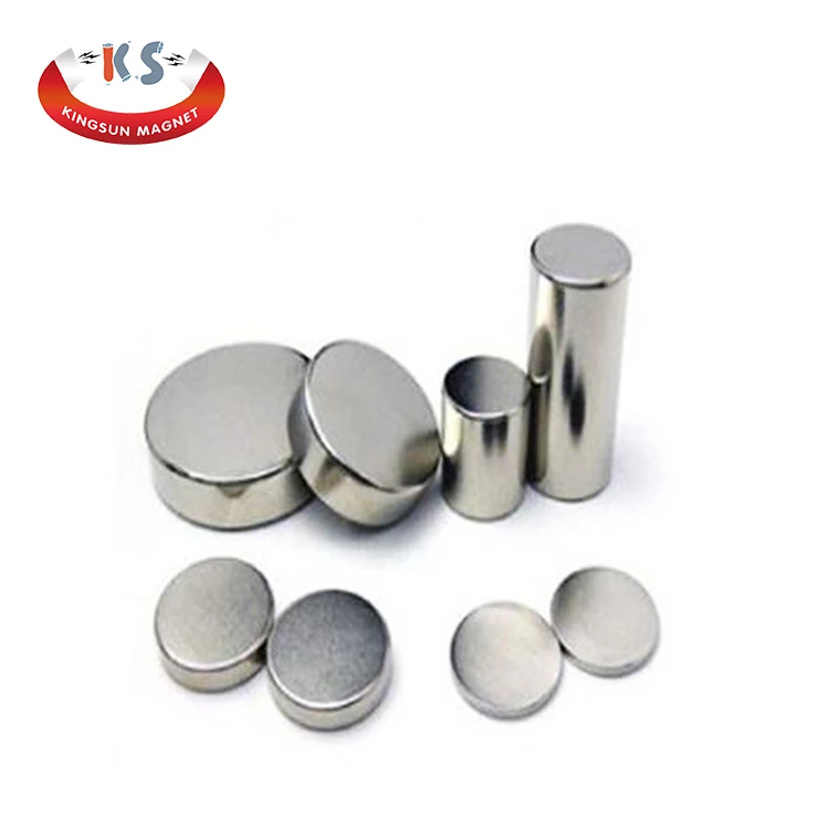Manufacturer Super Strong Magnet  Round N35 N42 Custom Disc Magnet Rare Earth Ndfeb Permanent N52 Neodymium Magnet