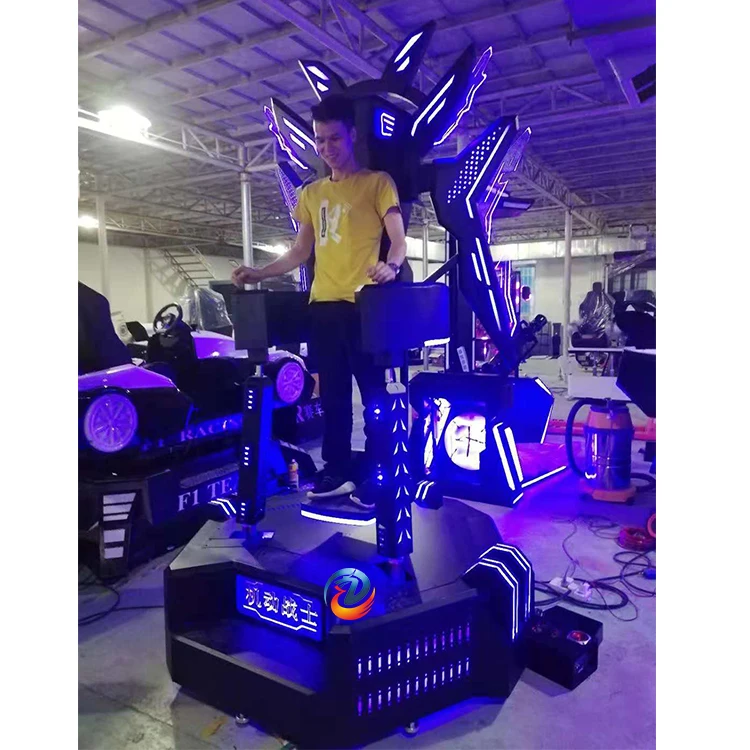 VR flight simulator cockpit 9d virtual reality 360 arcade games motion flight simulator