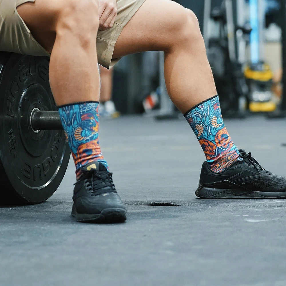 Women For Woman Mesh Color Thin Cotton Tube Mini Skirt Comfy Strawberries Knee High Shimmer With Beads Womens Socks