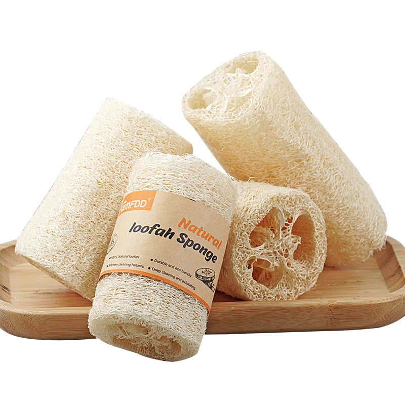 Экологичные Целлюлозные губки Natur Loofah длиной 15 см для мытья посуды биоразлагаемые Кухонные гаджеты