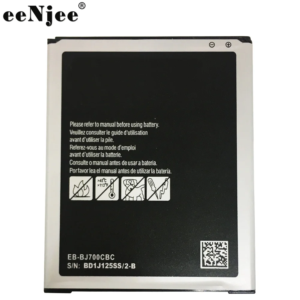 For Samsung GALAXY J7 J7008 J4 J700F J7009 J7000 J701F EB-BJ700BBC EB-BJ700CBE EB-BJ700CBC Oem Excellent Phone Batteries