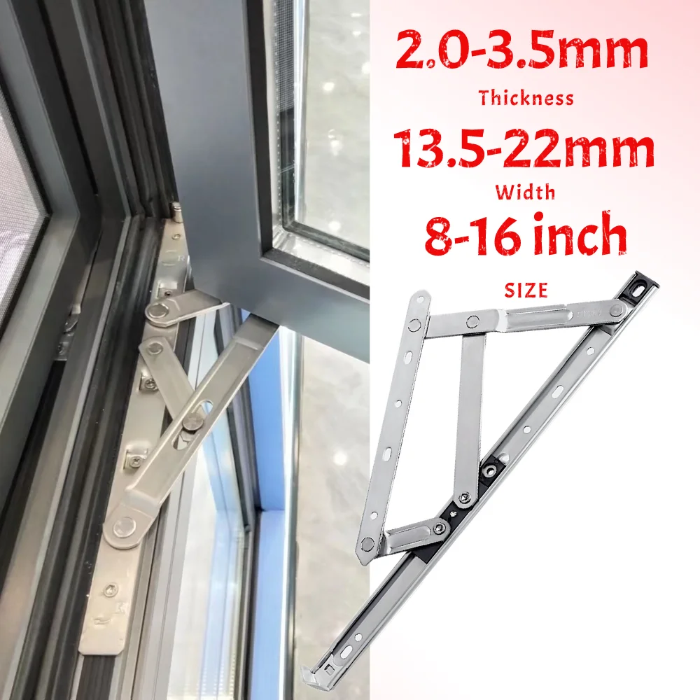 22 квадратный шарнир для подвешивания верхнего окна из нержавеющей стали