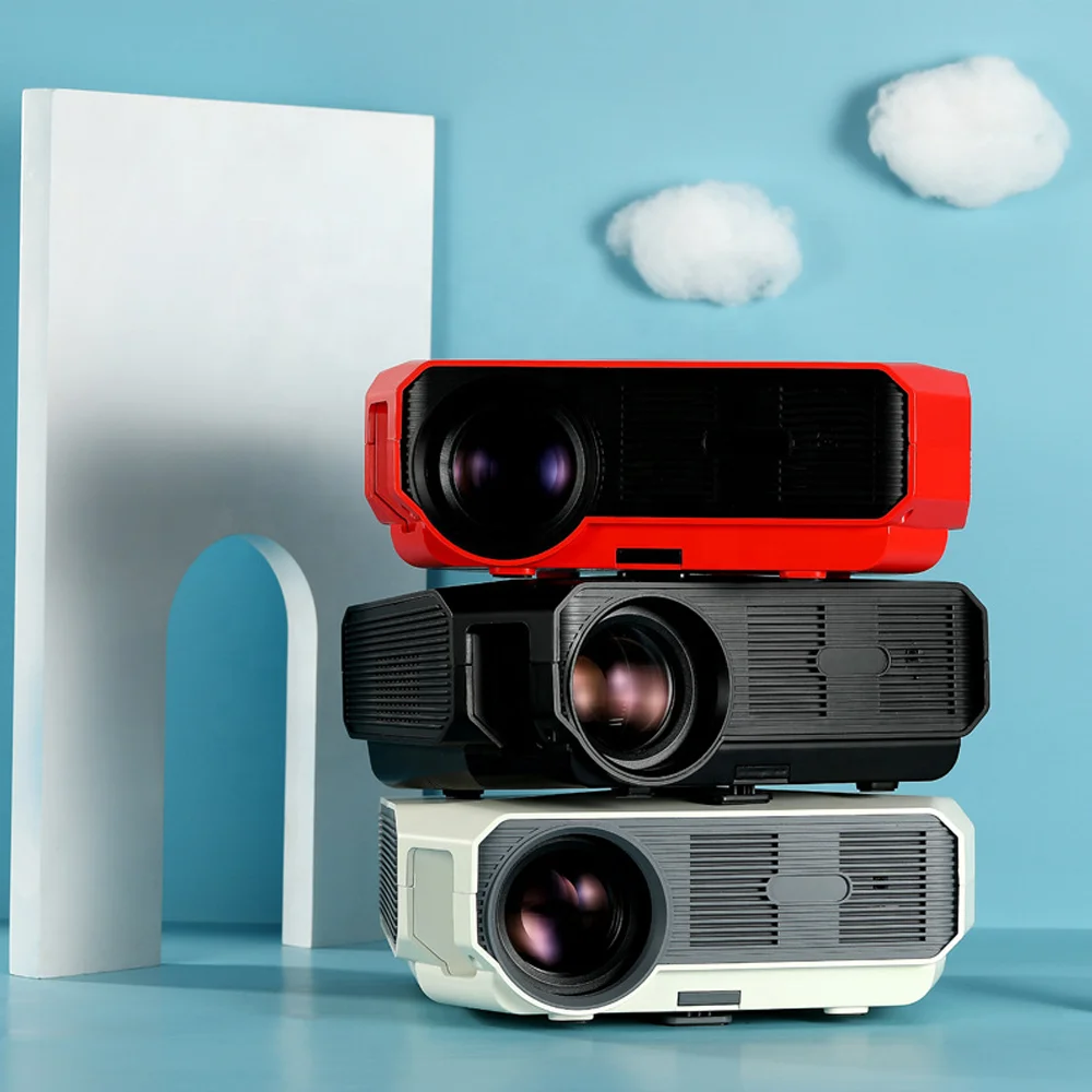 Hot sale factory wholesale HD native 720p projector support 1080p video projector for business meeting education use