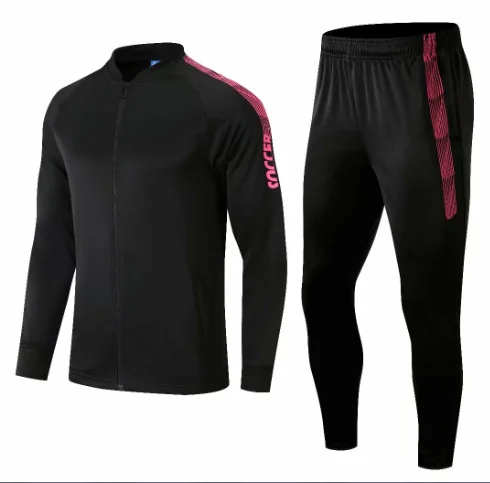 
Hot sale good quality from China Soccer Sets Football Running Jackets & Pants Men Football Training Suit for men 