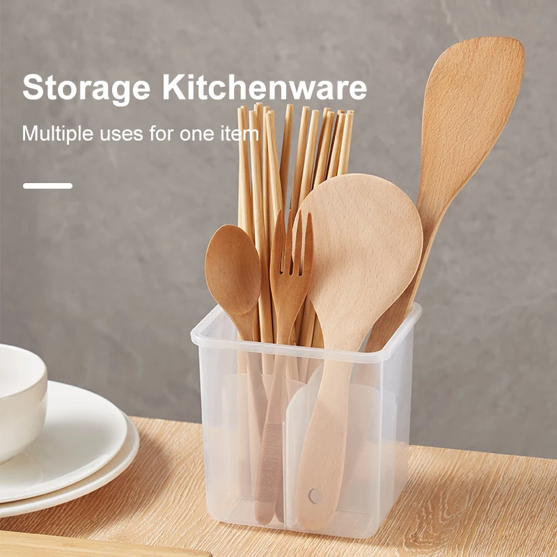 Stackable Kitchen Container Plastic Storage containers Boxes Freezer Drawer Fridge Bins Refrigerator Organizer