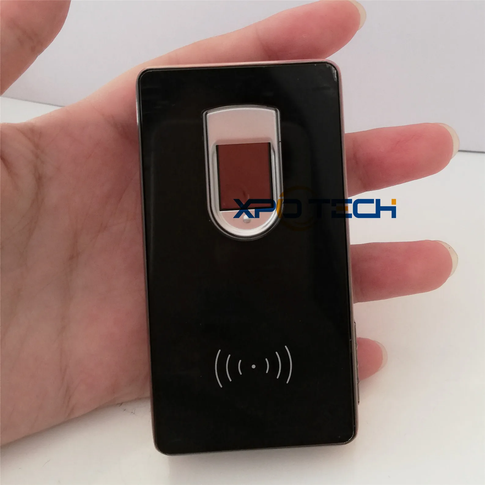 Handheld Portable BLE Wireless Fingerprint Scanner with Battery and IC card reader