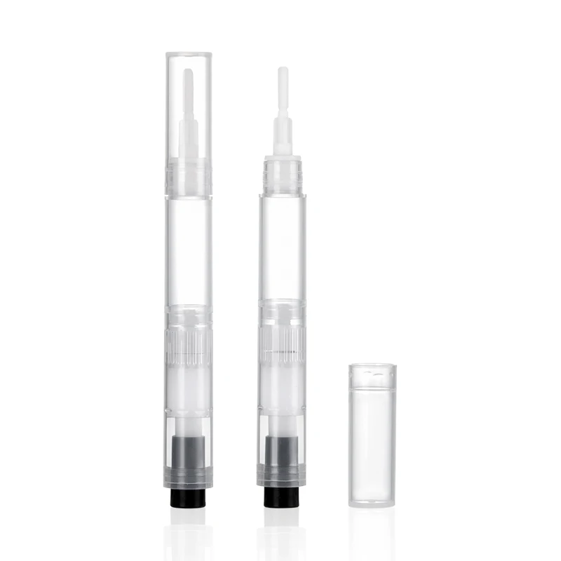 Empty Click Lip Gloss Tube Eyelash Liquid Twist Pen With Brush Nail Cuticle Oil Makeup Tools Cosmetic Bottle