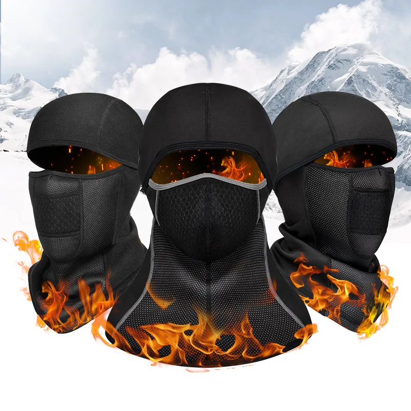 Yohi Ski Mask Knitted Face Cover Winter Balaclava Full For Outdoor