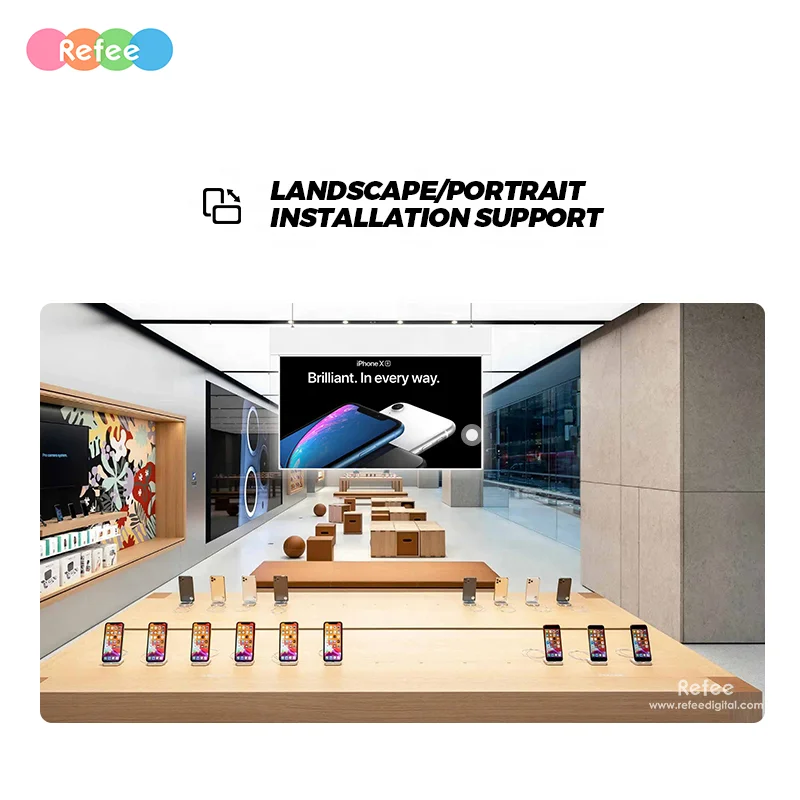 Двойная сторона Digital signage рекламы стоячая доска android киоск 55 дюймов цифровая вывеска экран