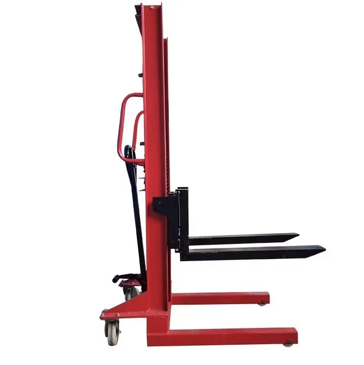 CANMAX Manufacturer High Quality Warehouse 1T 2T 3T Hydraulic Sturdy Durable Pedal Lift Manual Hand Pallet Stacker Forklift