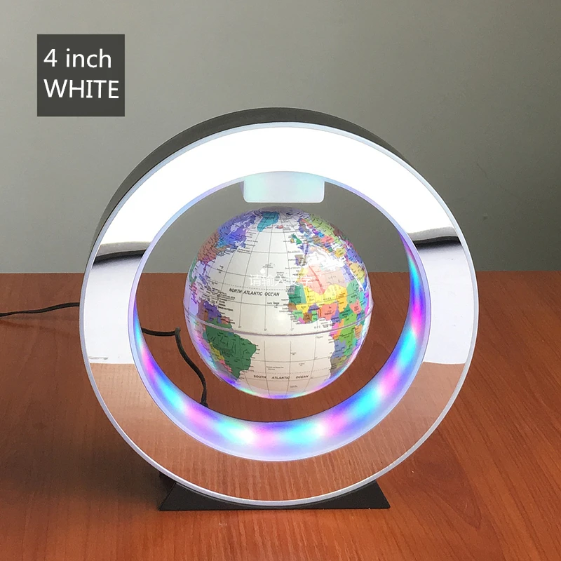 
2020 Magnetic Levitation Globe Student school teaching equipment Night light globe Creative Gifts 110/220V AC US/EU/UK/AU 