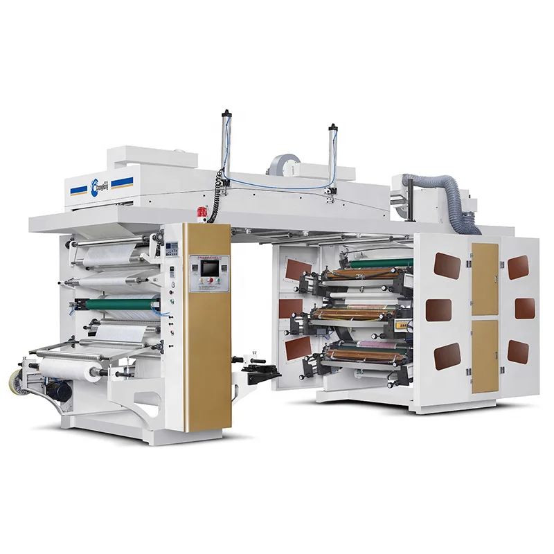 CI flexo printing press for sale flexo printing machine 6 color