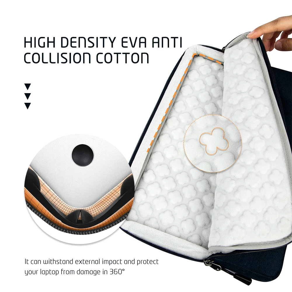 Hot Selling 13 14.2 Inch Bags polyester Gaming Notebook Bag Protective Laptop Bag For Macbook Dell HP