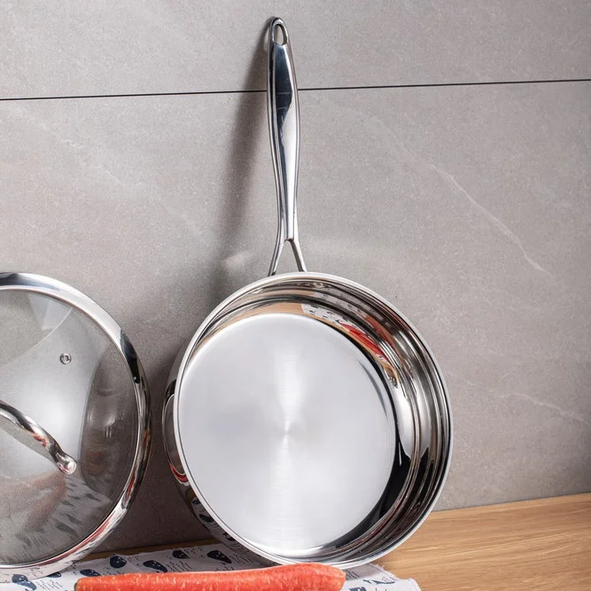 Wholesale Custom Kitchen Stainless Steel Cooking Pot Set Non-Stick Pots And Pans Set 8 Pieces Cookware Sets