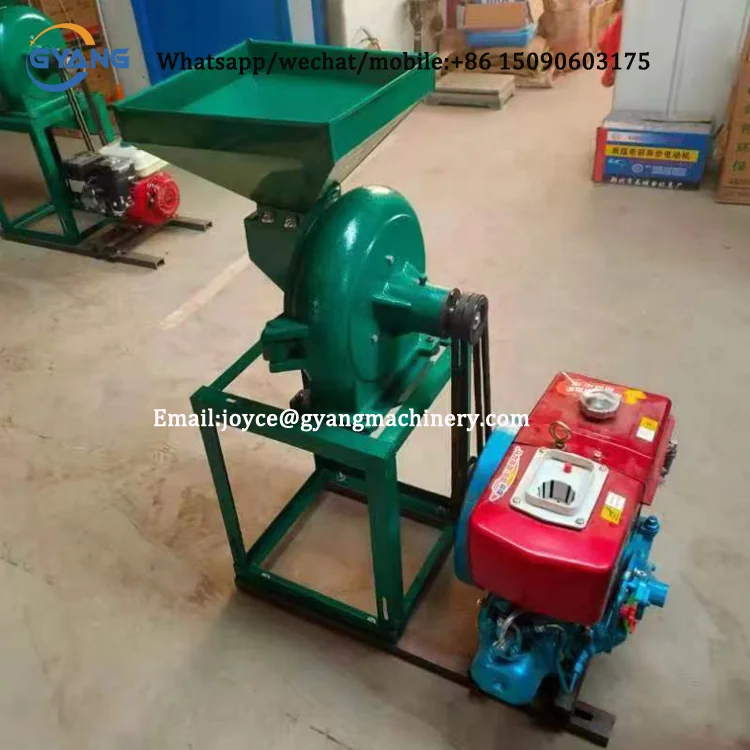 Professional Corn Flour Mill/ Grain Mills For Sale/ Small Agricultural Diesel Maize Milling Machine