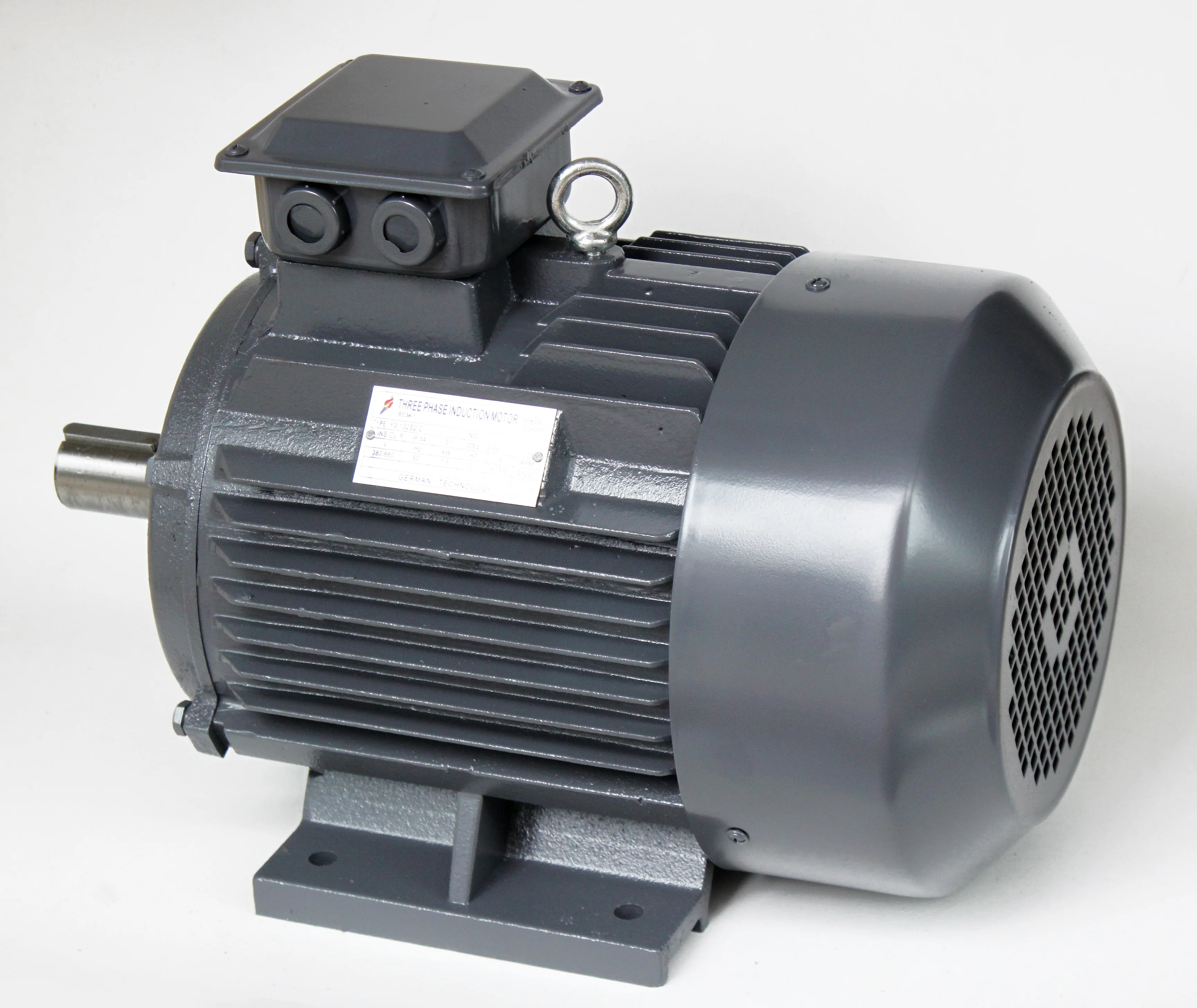 YE3 series 4 pole 1.1kw 1.5hp three phase induction ac electric motor price 380v