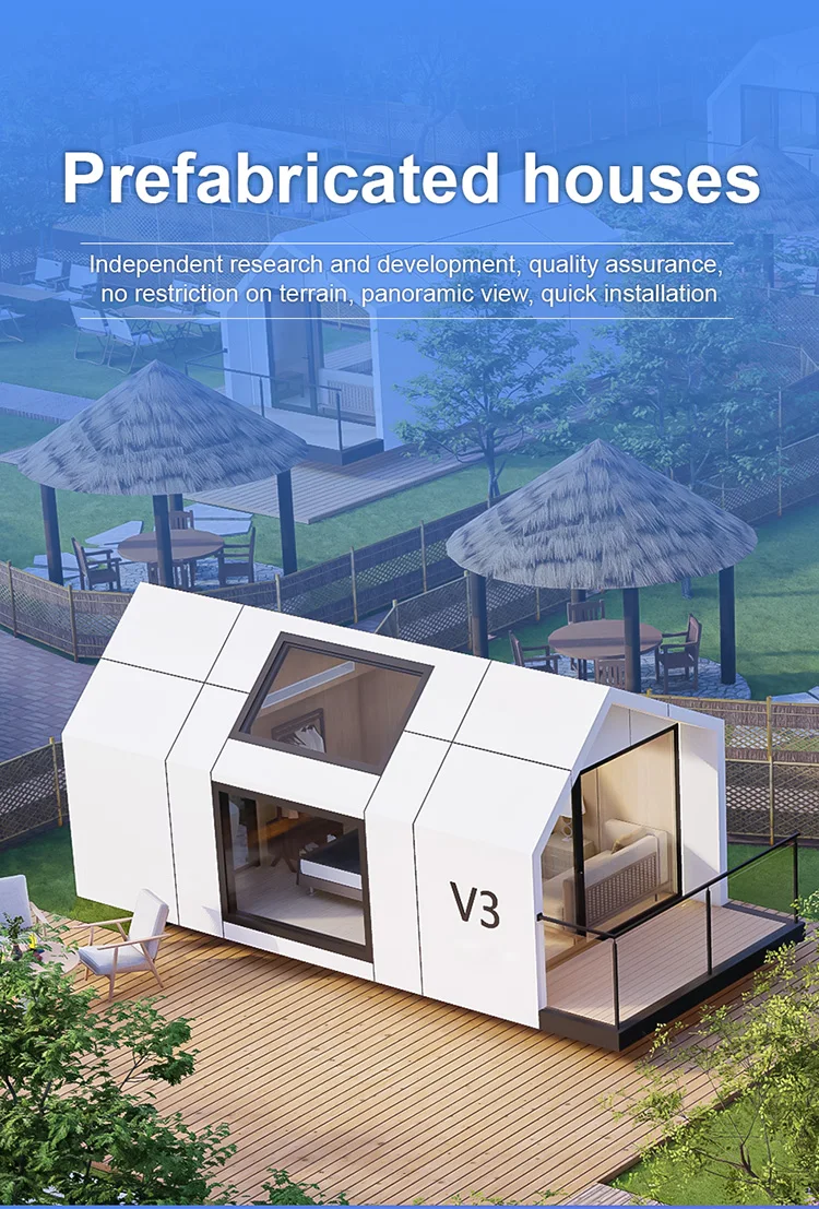 Portable Outdoor Small Modular Ready Made Homes ECO Other Prefab Houses Hous Modern Prefabr Capsule House