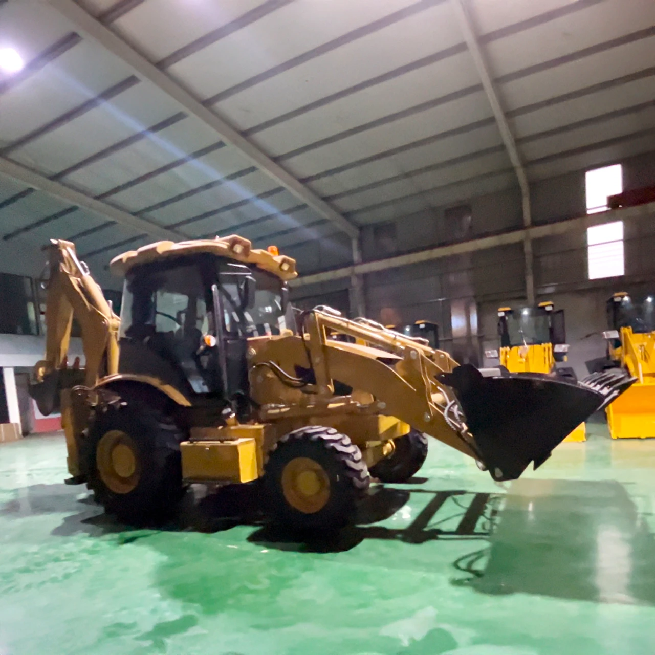 Chinese tractor New Backhoe Loader 4x4 Backhoe Price Mini Tractor Front End Compact Backhoe Loader With Excavator