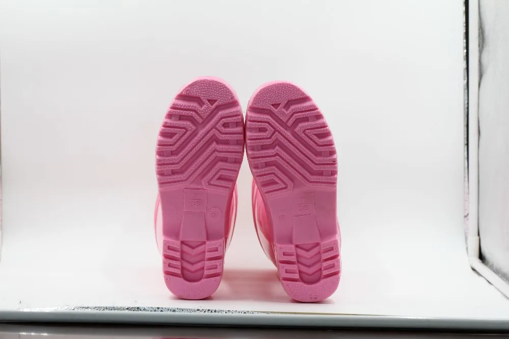 waterproof cheap Industrial anti-slip rubber women water pvc rain boots gum boots with CE certificate wholesale