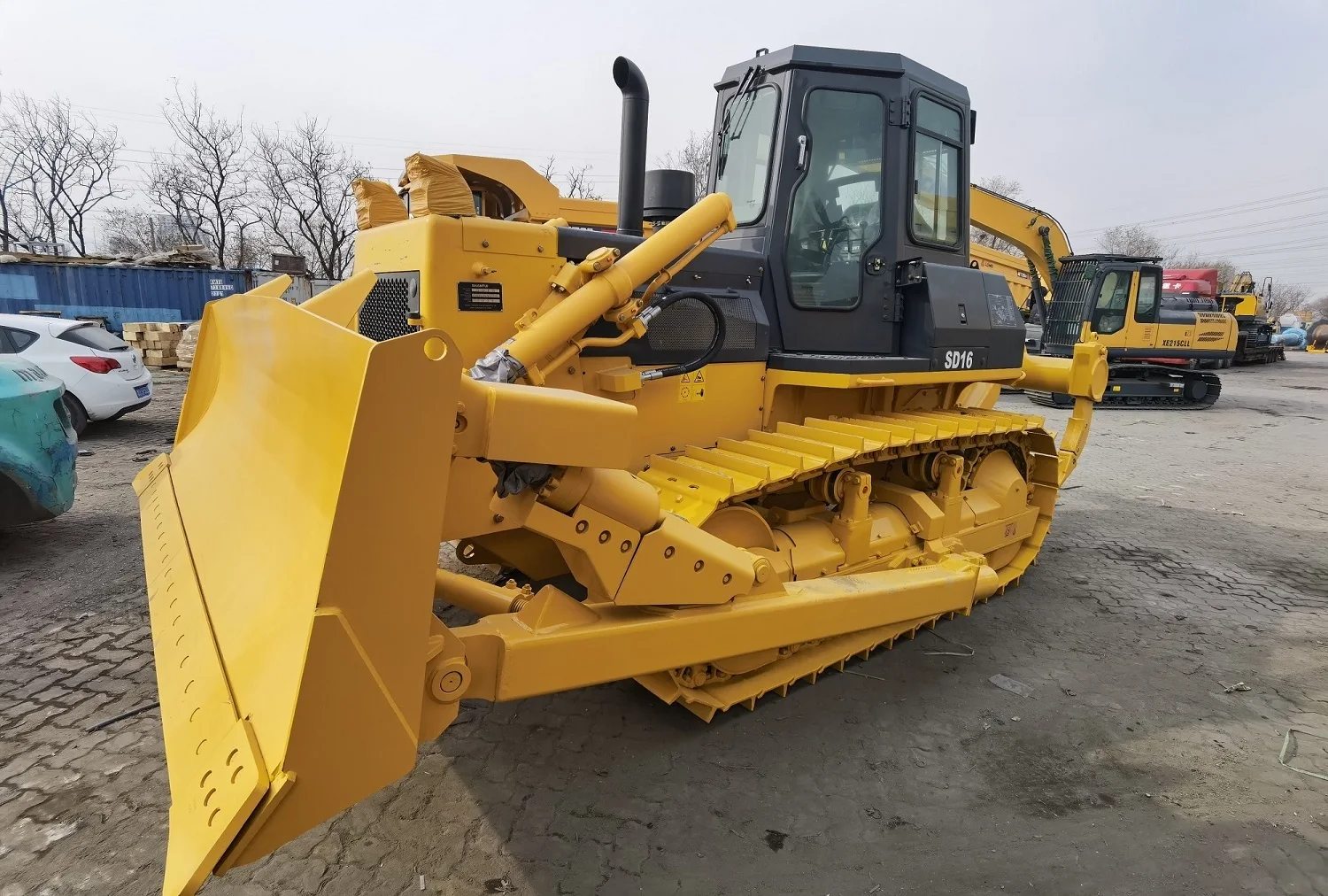 Hot Sale Small Crawler Bulldozer 160 HP SD16 Construction Bulldozer 4.5m3 Blade with Optional Single-shank Ripper