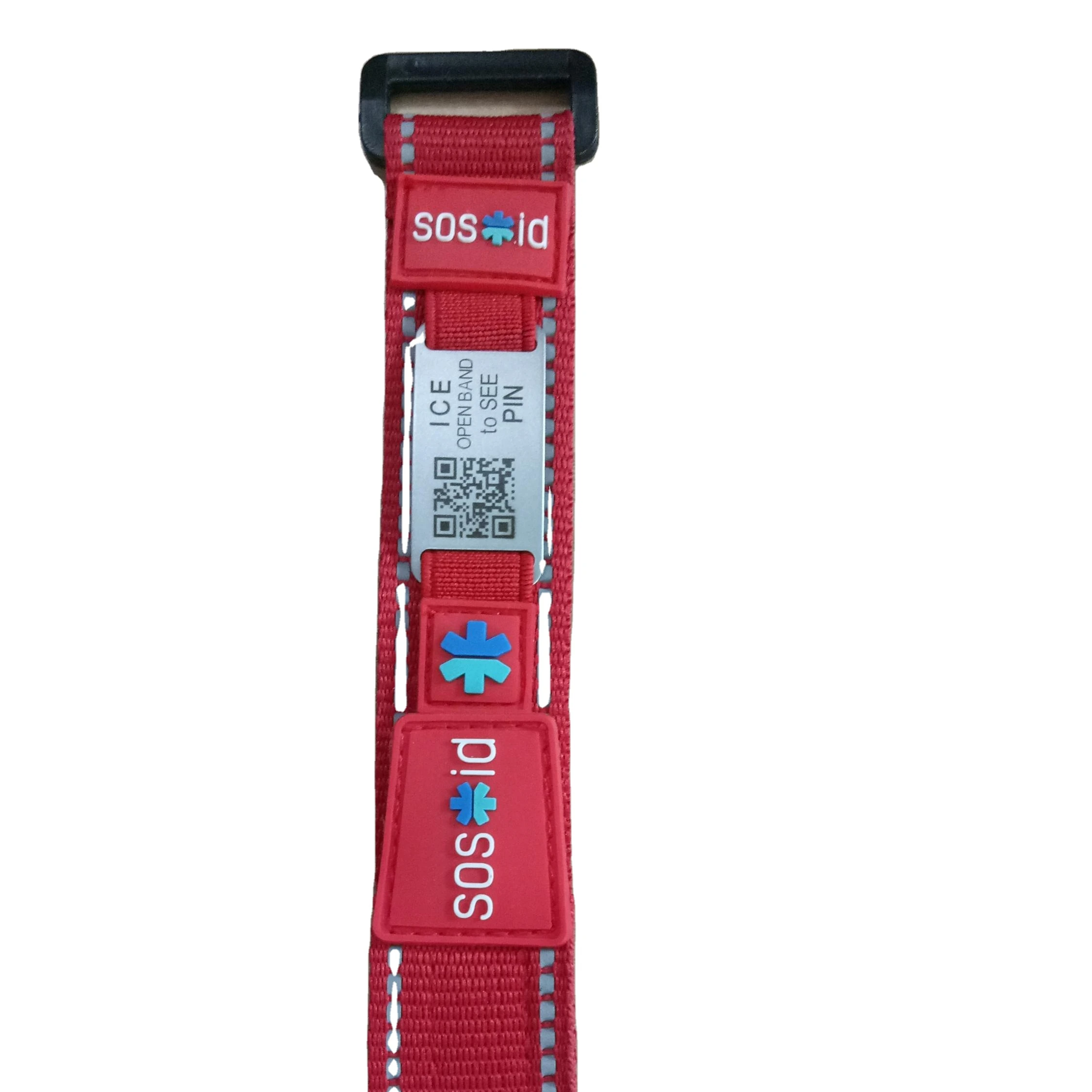 Sport nylon wristband rider bracelet engraved band