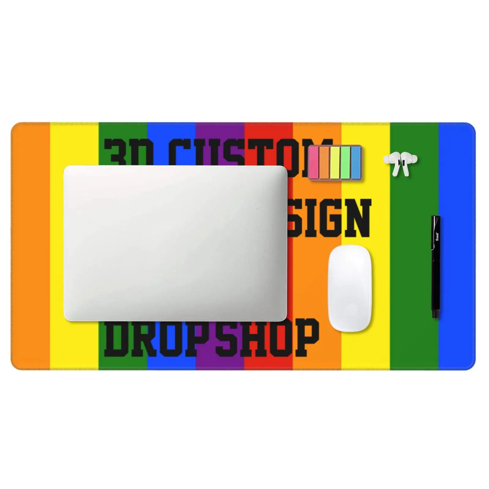 Rubber Mouse Pad Roll Material Blank 3D Logo Gamer Sublimation Large Custom Fashion OEM Mouse Pad