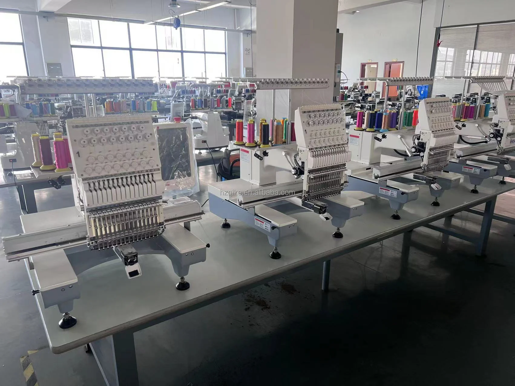BC-1204 factory price 4 heads 12 needles Industrial hat flat Computerized embroidery machines