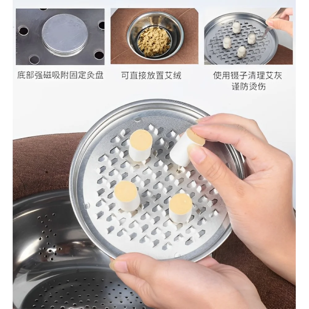 SIJI-QIAI moxibustion products rush cushion moxibustion Mini moxa stick/Pure natural Moxa cone