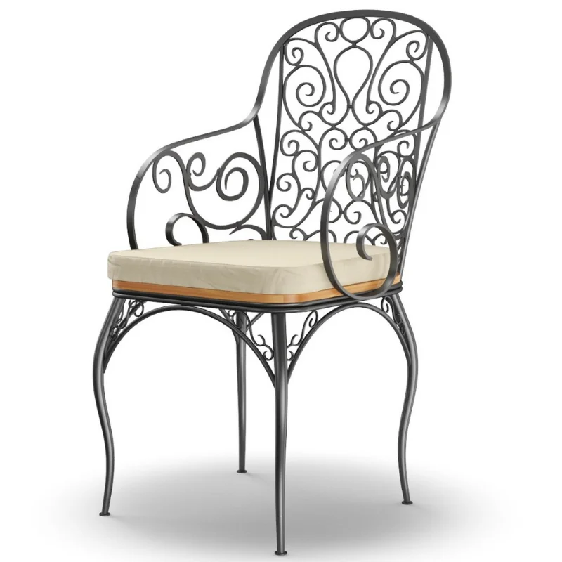 Wrought Iron Table And Chairs Outdoor Table And Chair Wrought Iron Leisure Balcony Open-Air Garden Courtyard Set