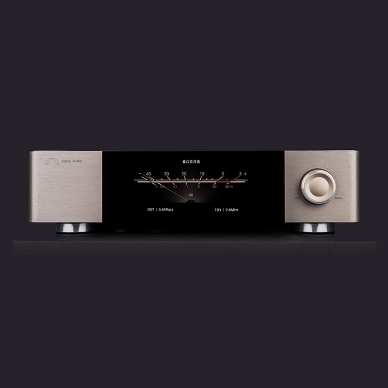 JF Digital Alpha Audio MX-5D Turntable+1*AK4493 Decoding Chip BT 5.1 HiFi Streaming Playback Desktop DSD512 32Bit/384KHZ
