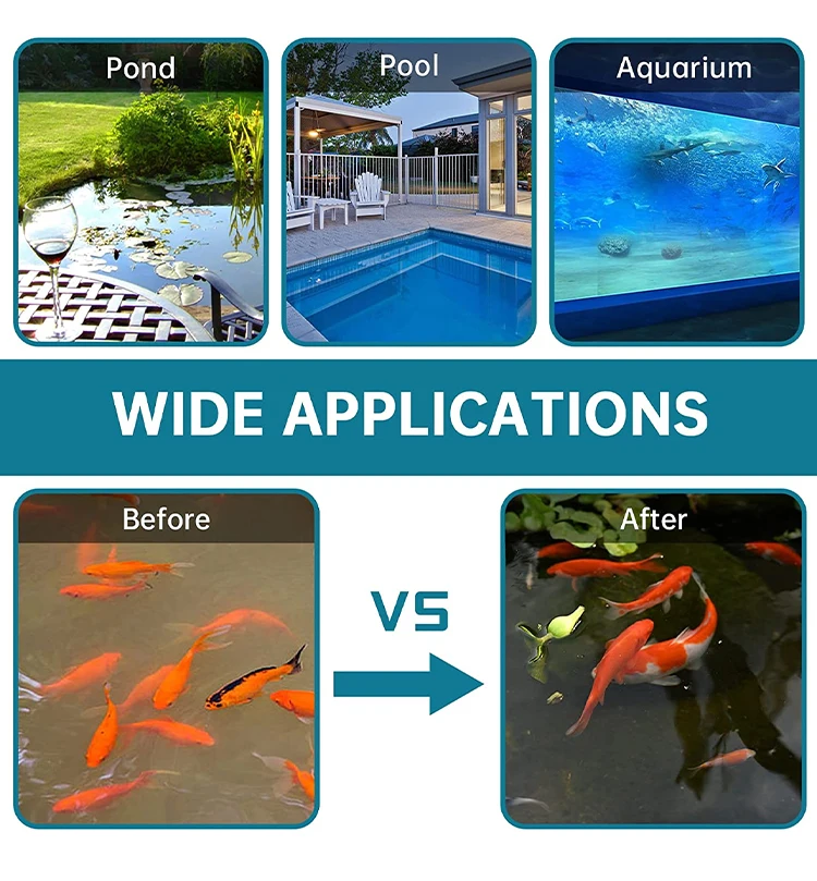 QihangRAS Garden Pond Filter Aquaculture Fish Farm Filtration System Bio Filtration 50m3/H Combi Rotary Drum Filter For Koi Pond