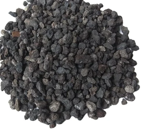Hot selling landscape pebble stone black lava stone pebble