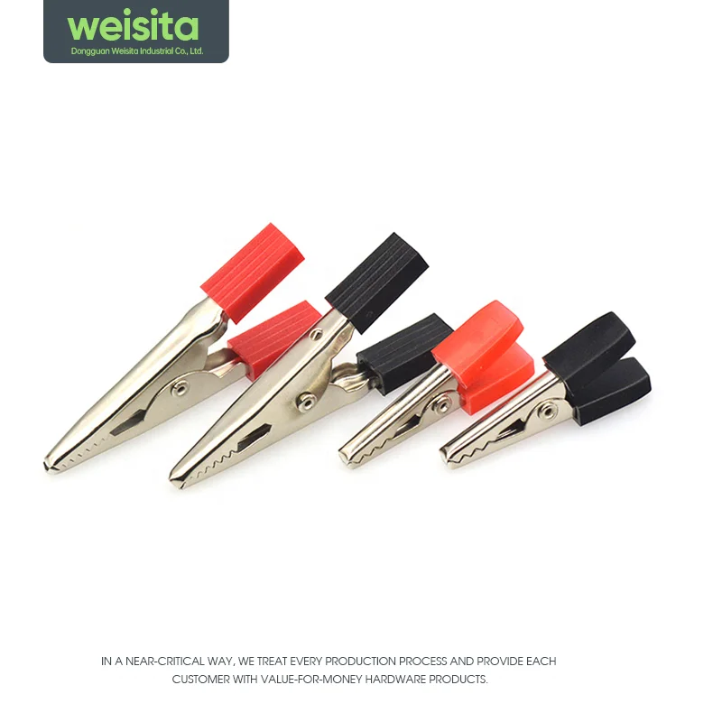 In 2020, the new metal crocodile clip electronic test mold has a full range of specifications to support custom OEM.