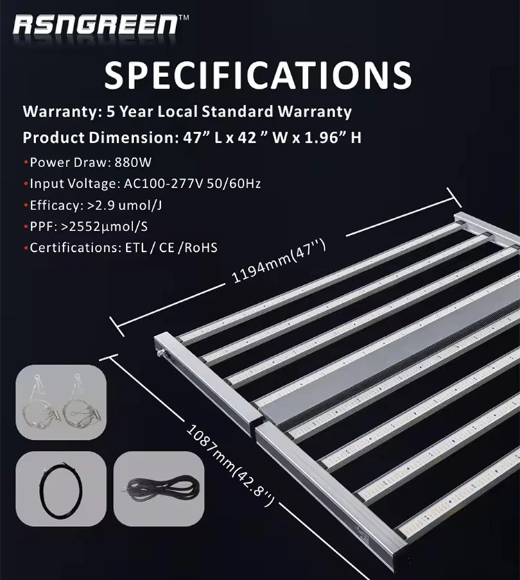 Top Quality LED Grow Lamp UV IR Full spectrum led grow light photontek led grow light