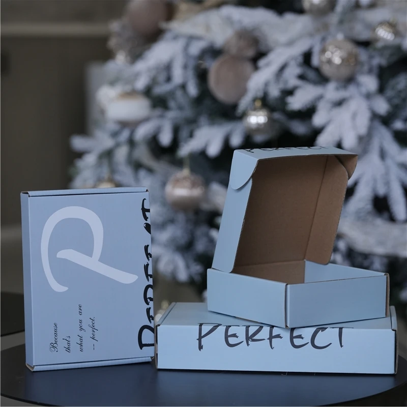 custom paper shipping mailer packaging box paper packaging box cardboard shipping mailer box
