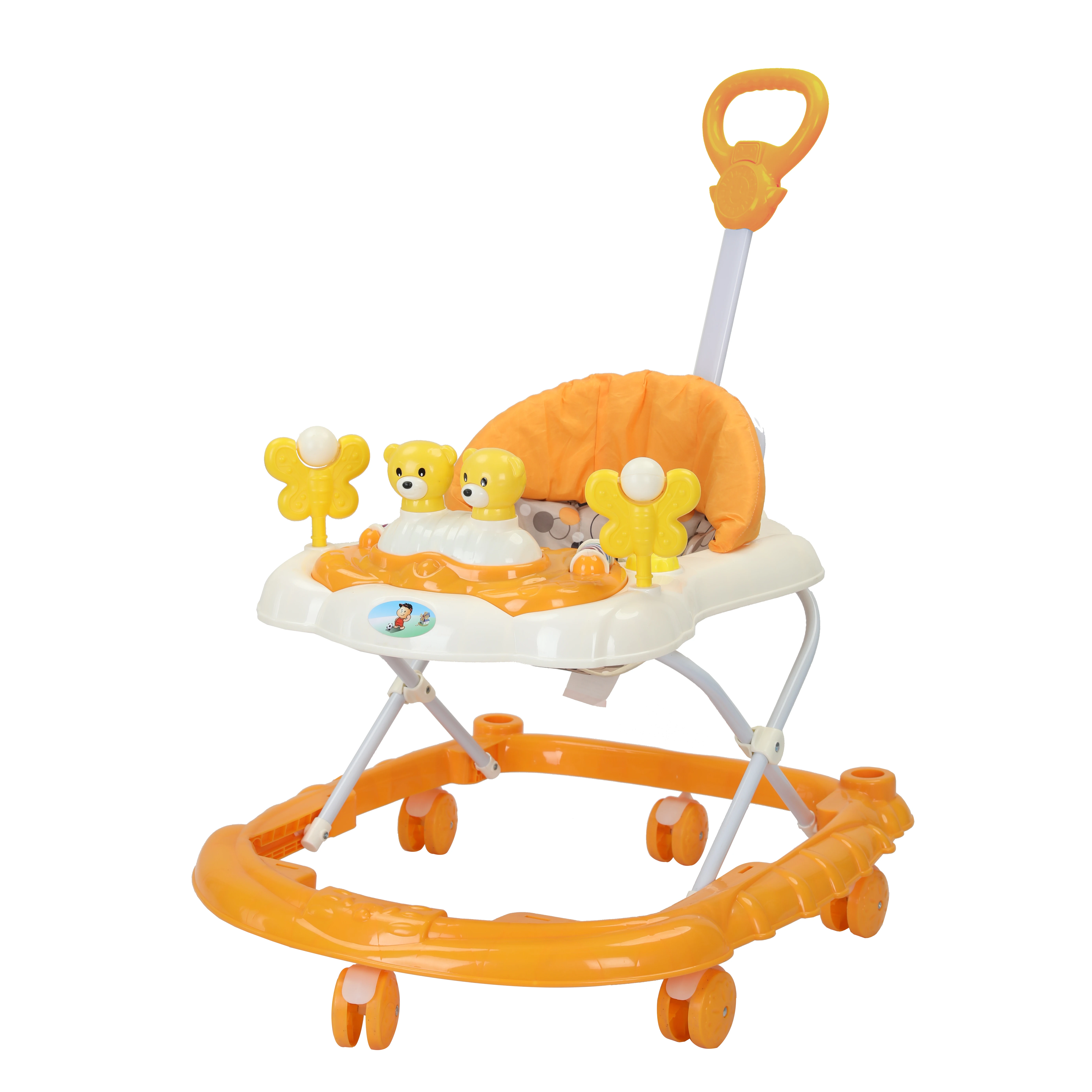 China direct manufacturer inflatable automatic baby walker  decorated/ good child baby walker for toddler/ baby walker with suns
