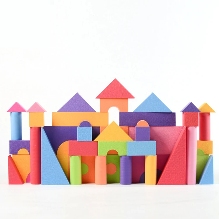 Factory Supply Safety Toys Educational Kids Baby Toys EVA Foam Building Blocks