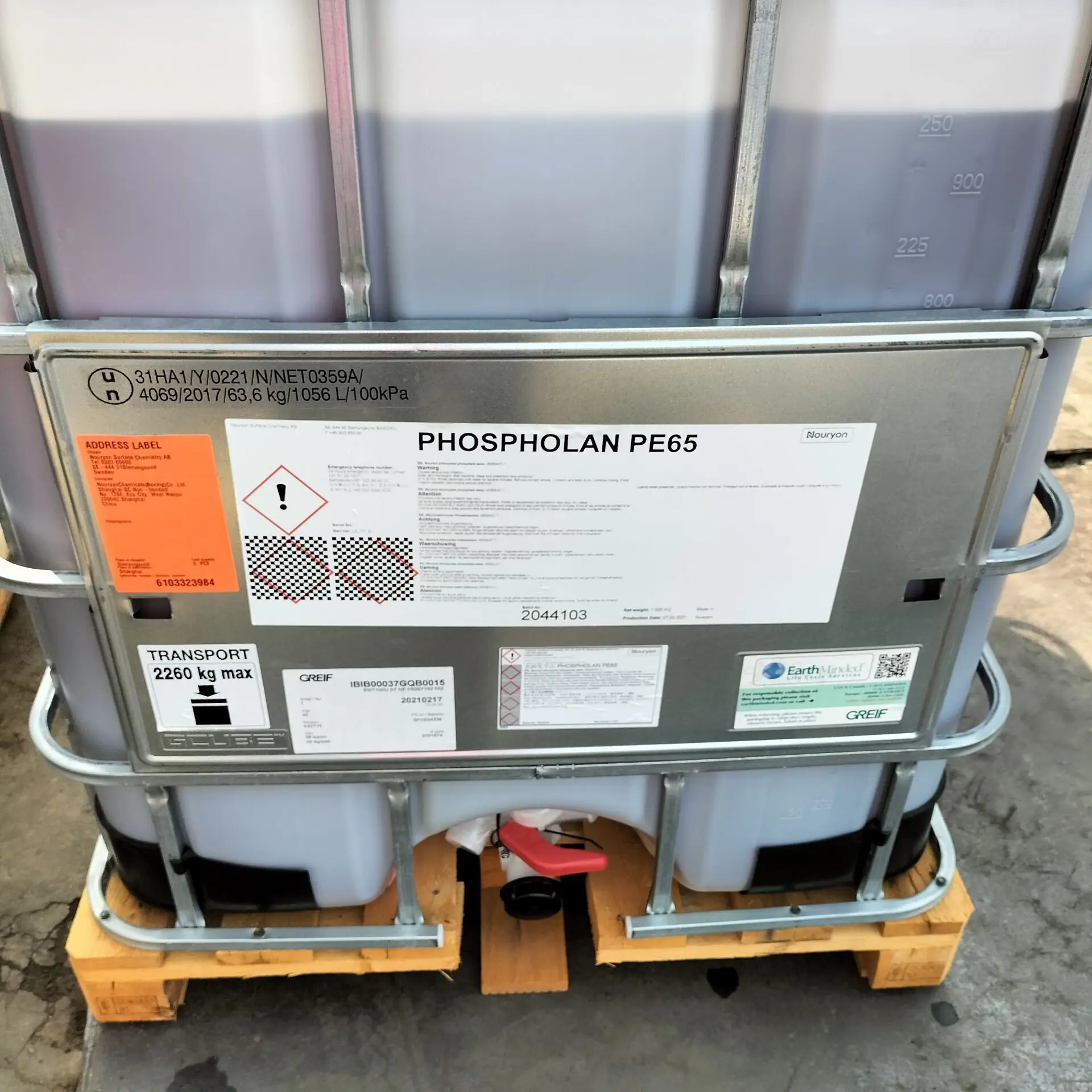 Phospholan PE65 Alcohol Ethoxylate Phosphate Ester Anionic Surfactants CAS No.: 68909-67-1