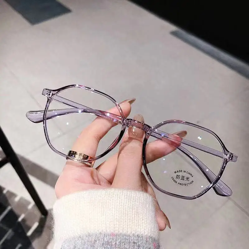 Custom logo Retro round Anti Blue Light Blocking Glasses Ladies Computer Prescription Glasses Frame 2024 Eyeglasses Frame