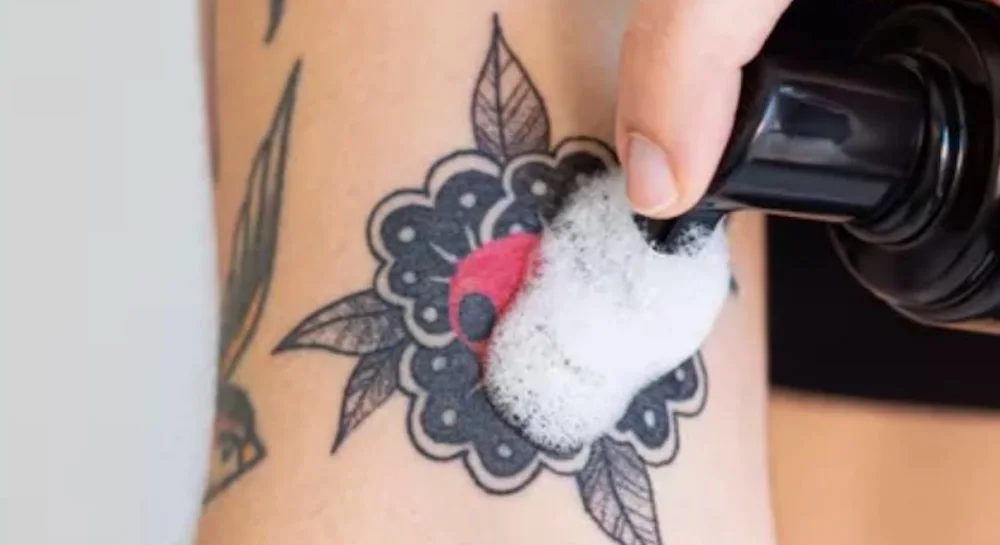 200ml Deep Cleansing Tattoo Wash Foaming Tattoo Cleanser Tattoo Repair Aftercare Moisturizing Foam