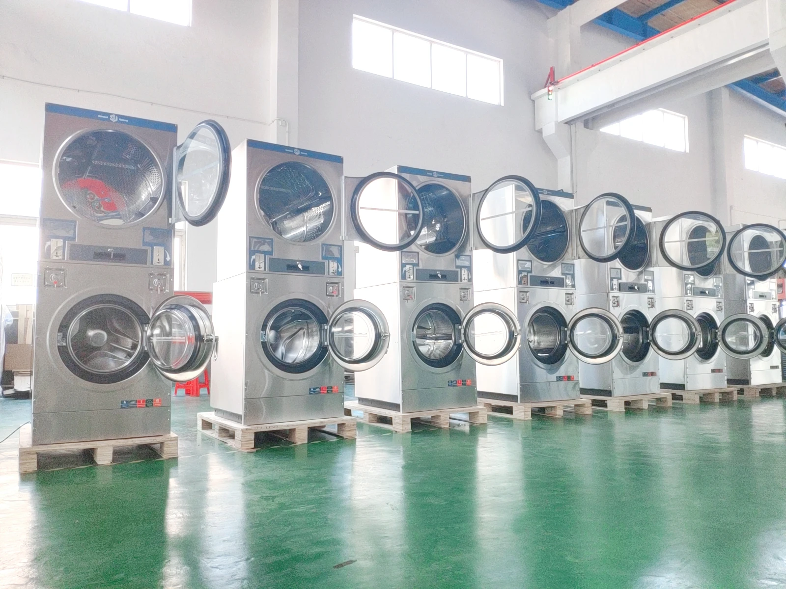 2023 15kg Industrial Laundry Equipment Commercial Laundry Washing Machine And Dryers