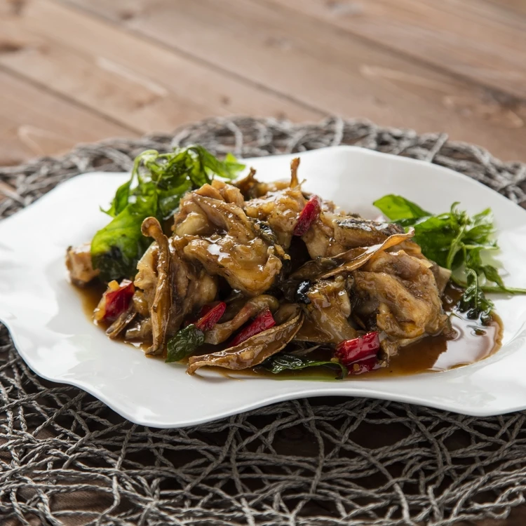 
Hot sale & high quality frozen grouper fish head fried with wine, sesame oil and soy sauce (cooked) 