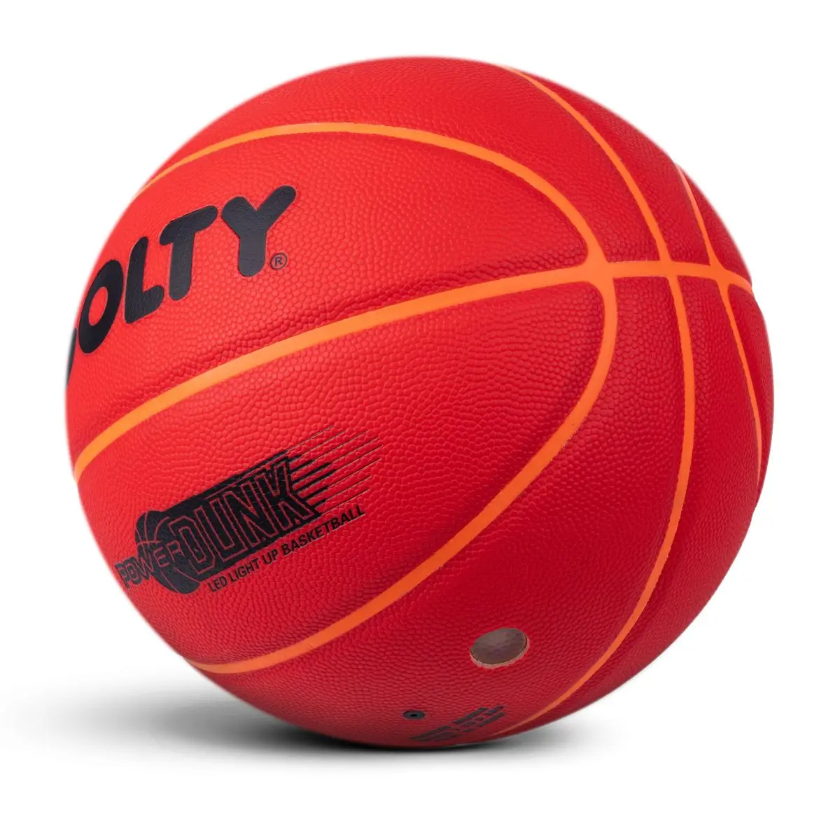 Glow in The Dark Basketball with Light Up Basketball, LED Night Reflective Glowing Holographic Basketball Ball