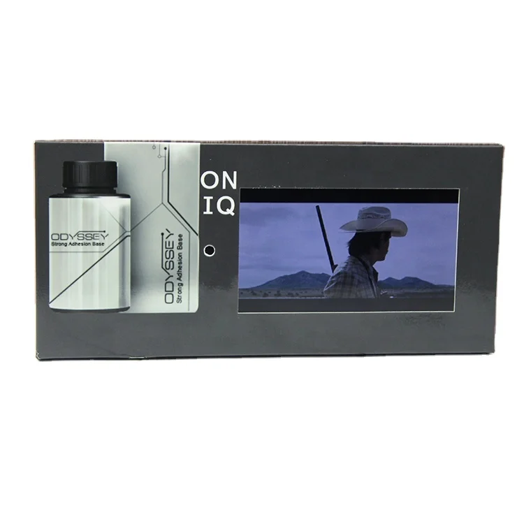 best seller handmade paper craft 4.3 inch LCD tft panel mini  video greeting card business Gift Set video brochure