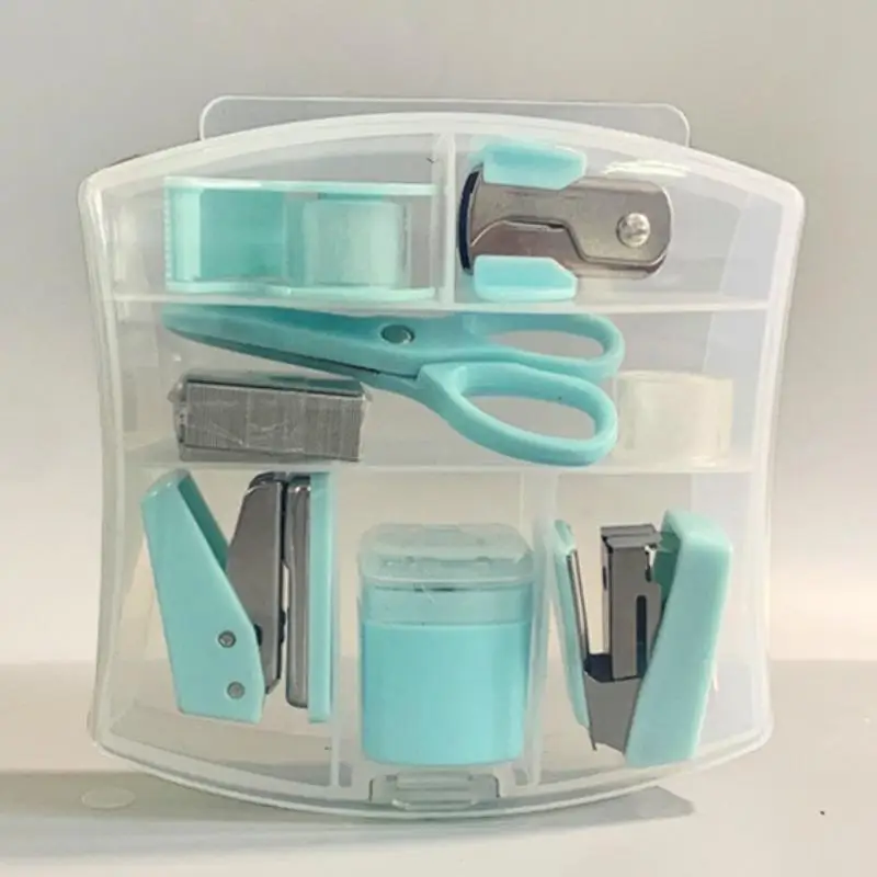 Mini Office Stationery Set Supply Kits Sachool Essential Office Accessories