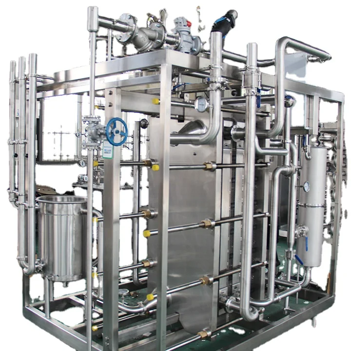 Brand paoduction from Shanghai  HTST compact pasteurizer machine for pasteurized milk