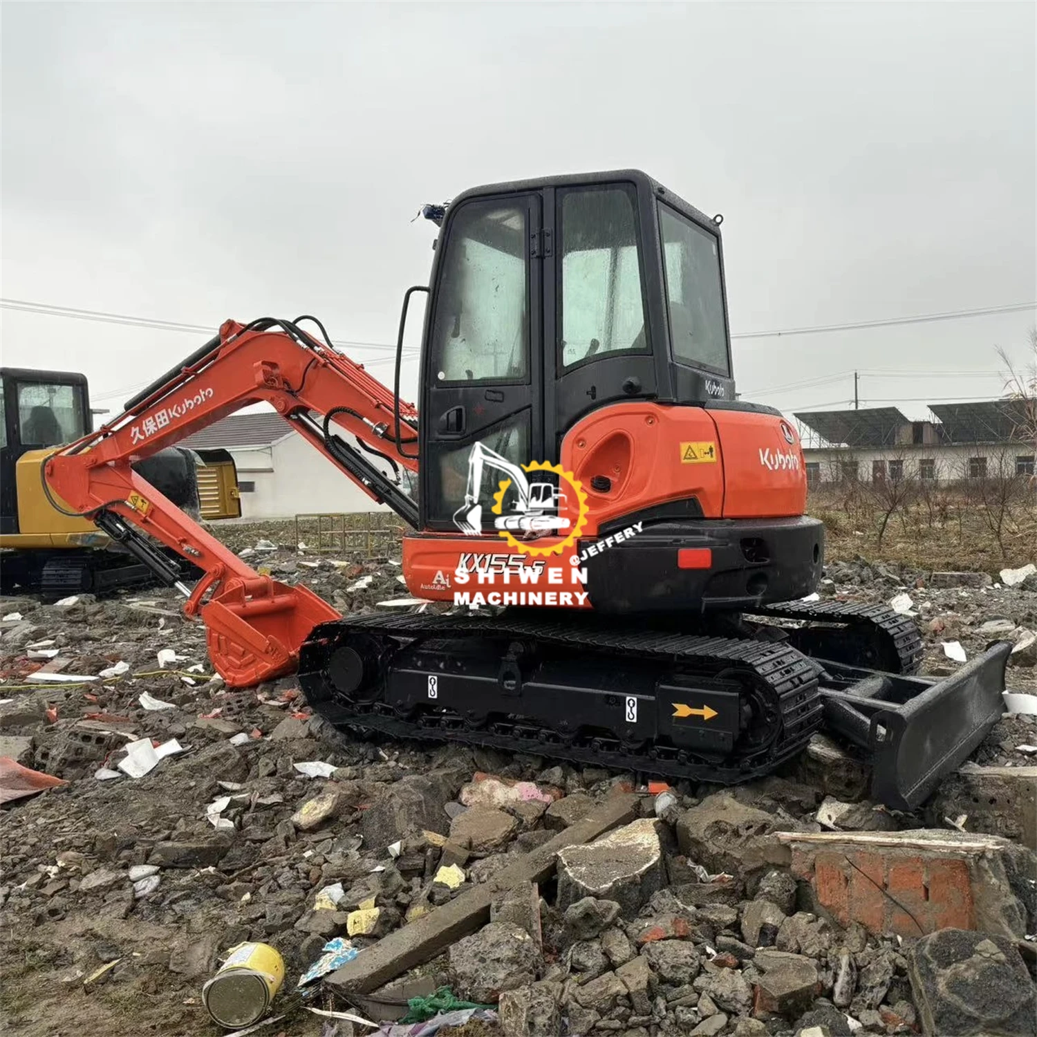 Japan original used mini crawler kx155-5,mini made in japan second hand KUBOTA machinery kx 155 151 161 with low price